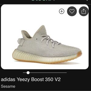 adidas Yeezy Boost 350 V2 Sesame Size 12